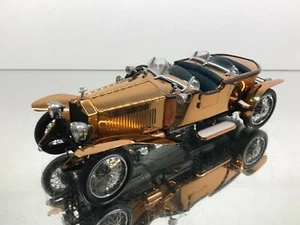FRANKLIN MINT B20UX56 ROLLS ROYCE SILVER GHOST COPPER EDITION -1:24 rare- GOOD - Picture 1 of 8