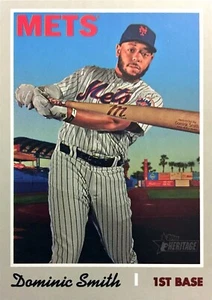 2019 TOPPS HERITAGE HIGH NUMBER - DOMINIC SMITH (#707-SP) - Picture 1 of 1