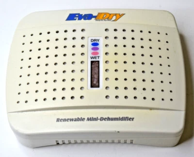 Deshumidificador renovable vintage Eva-dry E-333 arena blanca hecho en Taiwán Foto 1 de 4