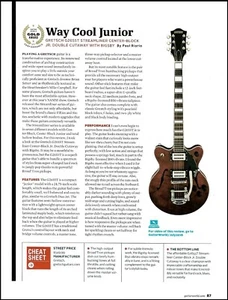 Guitarra Gretsch G2655T Streamliner bloque central Jr. doble corte artículo de revisión - Imagen 1 de 3