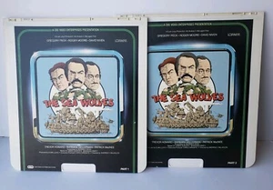 The Sea Wolves Part 1 & 2 RCA Selectavision CED Movie VINTAGE - Picture 1 of 9