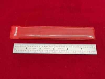Starrett C604RE-6 Spring Tempered Steel Rule with Inch Graduations IN STOCK - Image 1 of 4