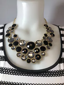 INC International Concepts 17” Gold Colored Beaded Statement Necklace - Picture 1 of 1