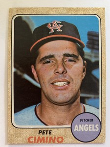 1968 Topps Baseball (EX) #143 Pete Cimino