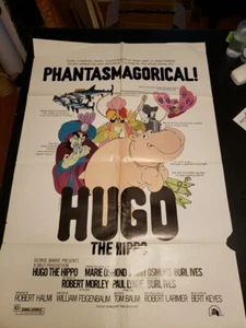 "Hugo The Hippo" Original Movie Poster Marie Jimmy Osmond Burl Ives Paul (178f) - Picture 1 of 24