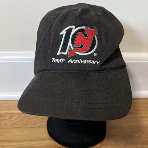 Vintage Graham 10th Anniversary New Jersey Devils SnapBack Hat Cover