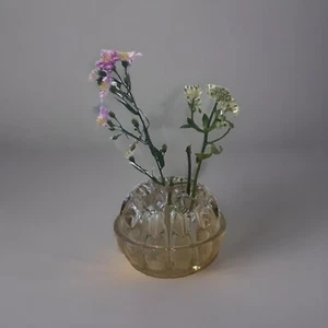 Vintage Vase Ou Porte Stylo Pièce De Verre Rétro Années 1960 - Picture 1 of 5