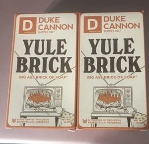Jabón Duke Cannon Ladrillo Yule 10oz lote de 2 - Imagen 1 de 3