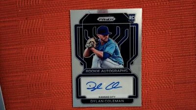 2022 Panini Prizm Baseball Rookie Autographs #RA-DC Dylan Coleman - Image 1 of 2