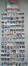 1982 FLEER Baseball Stamps and Album Lot ~ 143 Stamps ~ MLB Collectible