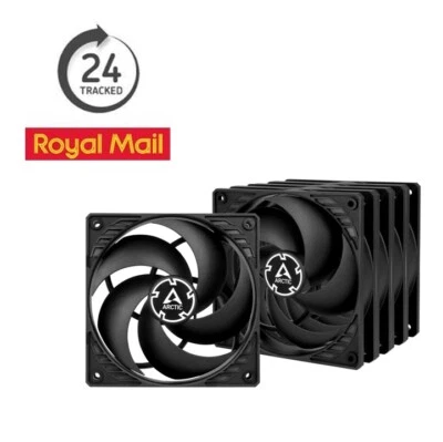 5 x ARCTIC P12 Silent 120mm 5 Fan Pack 24.1-CFM 3-Pin PC Case Fans Best Price! - Image 1 of 4
