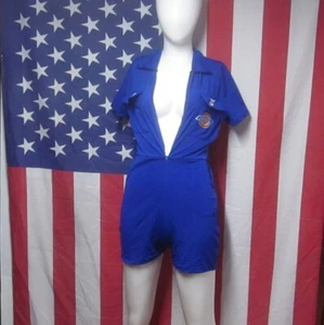 DICKIES women’s small romper Nascar sexy racing #6 costume Ford Mustang - Picture 1 of 7