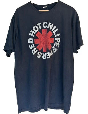 Red Hot Chili Peppers Shirt Short Sleeve Crew Neck Concert Band Tee Bravado XL - Image 1 of 3