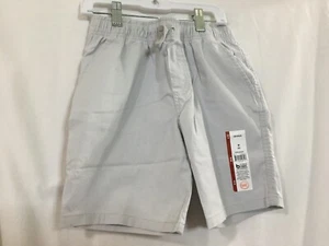 New Wonder Nation Boy Pull on Shorts Silver woven School Uniform Approved - Picture 1 of 4