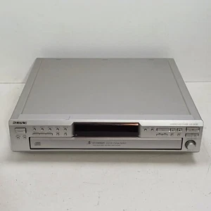 Sony CDP-CE345 5-CD-Changer Disc Ex-Change System *NEEDS REPAIR Silver Tray-Load - Picture 1 of 14