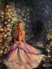 5D Diamond Painting Girl by the Tunnel Kit