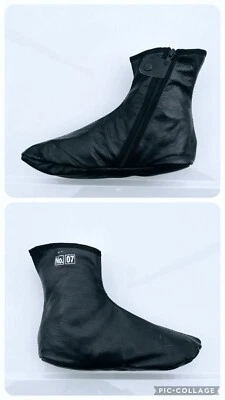 New AL Raheem Thin Leather Socks High Ankle Khuffs Footwear High Premium Quality - Image 1 of 4