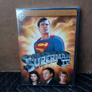 NEW Superman IV (DVD 2006, Deluxe Edition) 1987 Movie The Quest for Peace SEALED - Picture 1 of 3