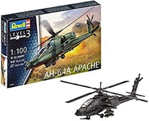 German Revell 1/100 US Army AH-64A Apache Plastic Model 04985 - Picture 1 of 8
