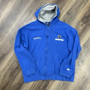 Vintage Kentucky Wildcats Jacke Herren XL blau NCAA Basketball Starter 90s - Bild 1 von 3
