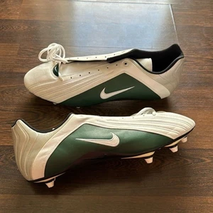 Nike Football Low Tops Men Cleats Donald Driver White & Green 16 - Picture 1 of 10