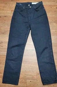 Womens Rag and Bone Jeans "The Wren" ~Deep Sea~High-Rise Slim size 24 NWT - Picture 1 of 10