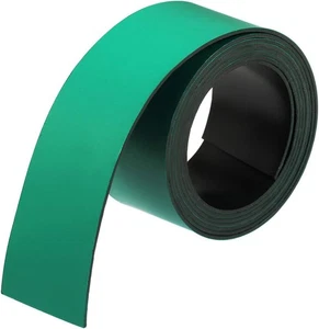 uxcell Dry Erase Magnetic Strip 1 Inch x 3.3 Feet Magnetical Sheet Green - Picture 1 of 4
