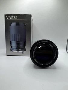 Vivitar 70-210mm f/4.5-5.6 Macro Zoom Lens for Canon FD – Clean Optical, Working - Picture 1 of 8