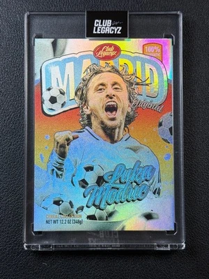 LUKA MODRIC 2025 CLUB LEGACYZ CEREAL BOX CAPTAIN CRUNCH TIME ICONIC EDITION /10 - Image 1 of 3