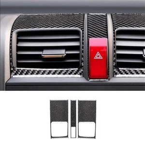 Carbon Fiber Center Control Air Condition Outlet Vent Cover For Honda CR-V 07-11 - Picture 1 of 13