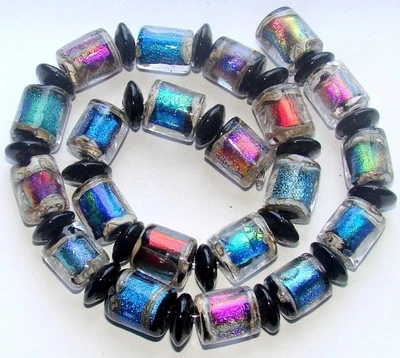 Cuentas de vidrio hechas a mano Sistersbeads - arco iris Foto 1 de 2