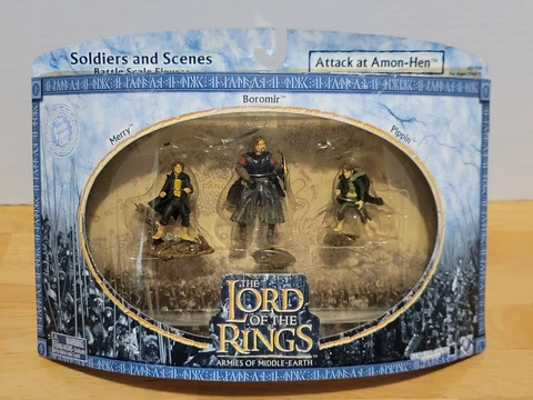 Lord Of The Rings - Attack At Amon-Hen - Armies Of Middle Earth Figures 2.5" NIB Cover