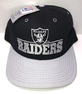 Vintage Los Angeles Raiders Snapback Hat Cap The Game Made in USA HTF - Picture 1 of 12