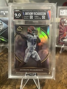 22 Bowman University Chrome - Bowman Invicta #BI-6 Anthony Richardson (RC) HGA-9