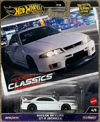 2024 Hot Wheels Premium Modern Classics Nissan Skyline GT-R BCNR33,Free Shipping - Image 1 of 4