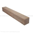 Zestaw 4 sztuk, biała deska do toczenia drewna popiołu kwadratowy blok drewna 2" x 2" x 12"