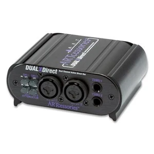 ART DUALXDirect 2-Channel Professional Active Direct Box Dual X-Direct DI Stereo - Picture 1 of 2