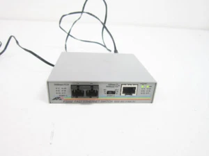 ALLIED TELESYN AT-FS202 FAST ETHERNET SWITCH WITH PLUG - Picture 1 of 6