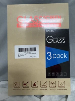 Glass Screen Pro+ Premium Tempered 3 Pack Samsung Galaxy Tablet Screen Protector - Image 1 of 2