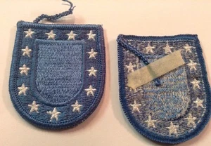 US ARMY BERET FLASH - BLUE - Picture 1 of 1