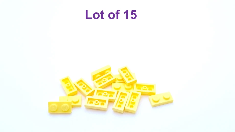 乐高 1x2 盘子可选颜色 — 第 1/1 张图片