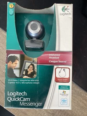 Logitech Quickcam Messenger Inklusive Headset Neu OVP - Bild 1 von 2