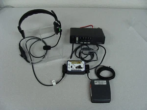 MOTOROLA - ICOM - KENWOOD COMMERCIAL RADIO HANDS FREE HEADSET SYSTEM - Zdjęcie 1 z 3