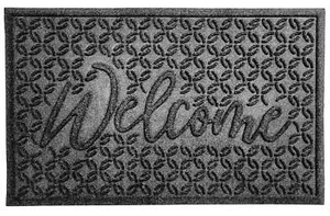 Doormats Entryway Welcome Mats Outdoor Rubber Back Polypropylene Noah 18x28 - Picture 1 of 9