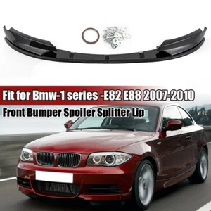 Labio divisor alerón delantero para BMW Serie 1 E82 128i 135i M Sport 2007-2013 - Imagen 1 de 13