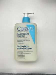 Cerave SA Smoothing Cleanser For Dry , Rough, Bumpy Skin 16oz - Picture 1 of 5