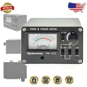 Digital SWR & Power Meter, 120W RF Measurement - User-Friendly Design - Picture 1 of 7