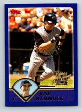 2003 Topps Traded & Rookies Gold Robby Hammock /2003 Arizona Diamondbacks #T189