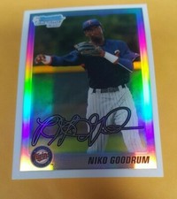 2010 Bowman Draft BDPP33 Niko Goodrum Chrome Refractor Minnesota Twins