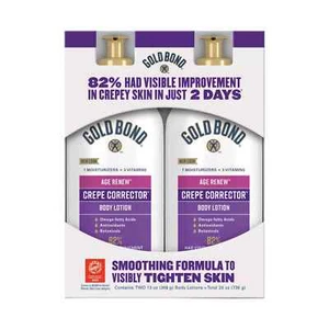 Gold Bond Age Renew Crepe Corrector Body Lotion, 2 pk./13 oz, NO SHIP TO CA - Picture 1 of 3